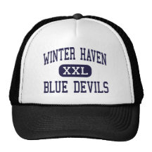 Winter Haven - Blue Devils - High - Winter Haven Mesh Hat