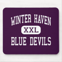 Winter Haven - Blue Devils - High - Winter Haven Mouse Mats
