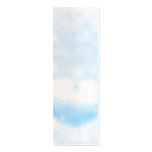 Winter heart gift tag business card