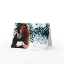 Winter Holiday Card: "Magic by the Handfuls" by BeLovedCards Winter Holiday Card: "Magic by the Handfuls"
