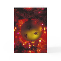 Winter Holiday Card: "One Ornament" by BeLovedCards Winter Holiday Card: "One Ornament"