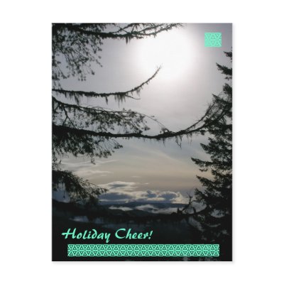 Winter Holiday Clarity Postcards by ebroskie1234