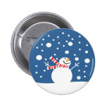 Winter Holiday Snowman Pins