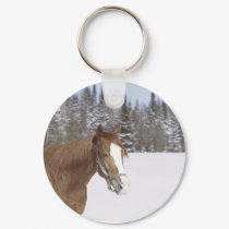 Winter Horse keychains by HolidayPostage Winter Horse keychains