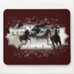 Winter Horses Mousepad mousepads