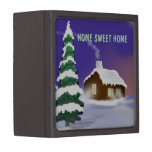 Winter Housewarming: Snowy Home Sweet Home Premium Jewelry Box