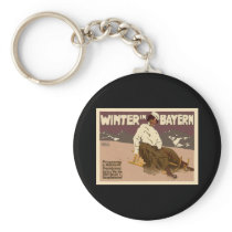 Winter In Bayern Keychains