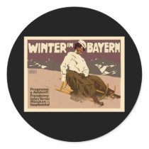 Winter In Bayern Sticker