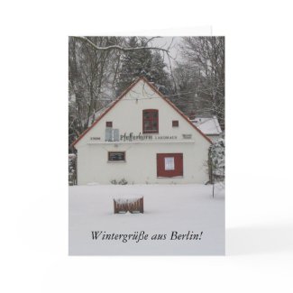 Winter in Berlin card