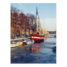 Winter in Copenhagen Postcard