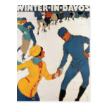 Winter In Davos Postcards