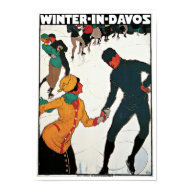 Winter in Davos print