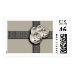 Winter In December Wedding Postage Stamp