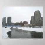 Winter in Downtown Grand Rapids Print