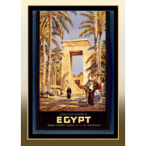 Winter in Egypt card