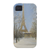 Winter in Paris iPhone 4/4S Case