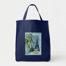 Winter in Paris Tote Bag
