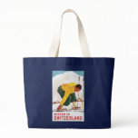Winter in Switzerland Canvas Bags