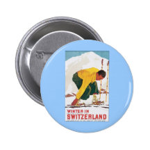 Winter in Switzerland Pins