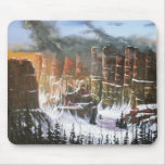 Winter in The Canyon Mousepads