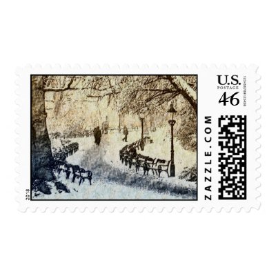 Winter in Vienna Postage