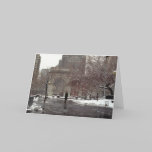 Winter in Washington Square (Season's Greetings) cards