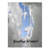 Winter Is Almost Over 2 Post Card