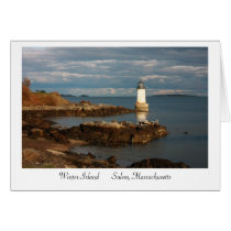 Winter Island Greeting Cards