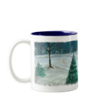 Winter Labrador Mug