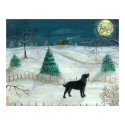 Winter Labrador posters