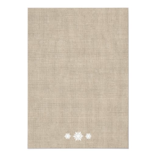 Winter Lace Corporate Holiday Party Invitation