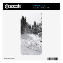 Winter Landscape iPhone 4 Decals