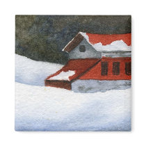 Winter Landscape Magnet
