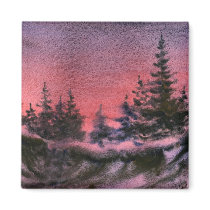 Winter Landscape Magnet