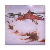 Winter Landscape Magnet