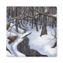 Winter Landscape Magnet