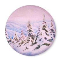 Winter Landscape Magnet