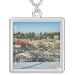 Winter landscape pendant