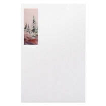 Winter Landscape Stationery