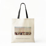 Winter Landscape With Ice Skaters Bags