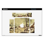 Winter landscape with skaters by Pieter Bruegel Skin For Mac Mini