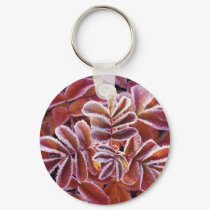 Winter Leaves keychains