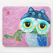 Winter Love mousepads by udonchow Winter Love mousepads