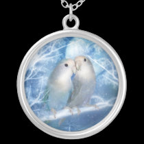 Winter Love Wearable Art Necklace necklaces