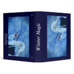 Winter magic fairy Avery Binder