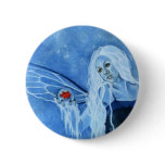 Winter Magic Fairy Button
