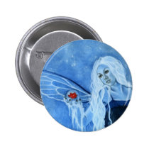 Winter Magic Fairy Button buttons