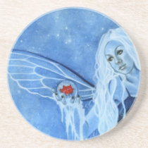 Winter Magic Fairy Coaster coasters