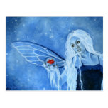 Winter Magic Fairy Postcard