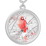 WINTER MALE CARDINAL NECKLACES